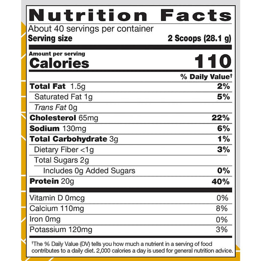 True Athlete Natural Whey Protein Vanilla scoop ready for a quick post-workout shake