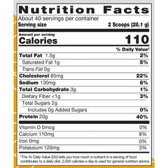 True Athlete Natural Whey Protein Vanilla scoop ready for a quick post-workout shake