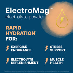 Front view of True Grace ElectroMag grapefruit pack showing zero sugar.