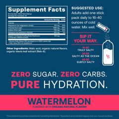 True Grace ElectroMag Watermelon powder dissolves quickly for post-workout hydration