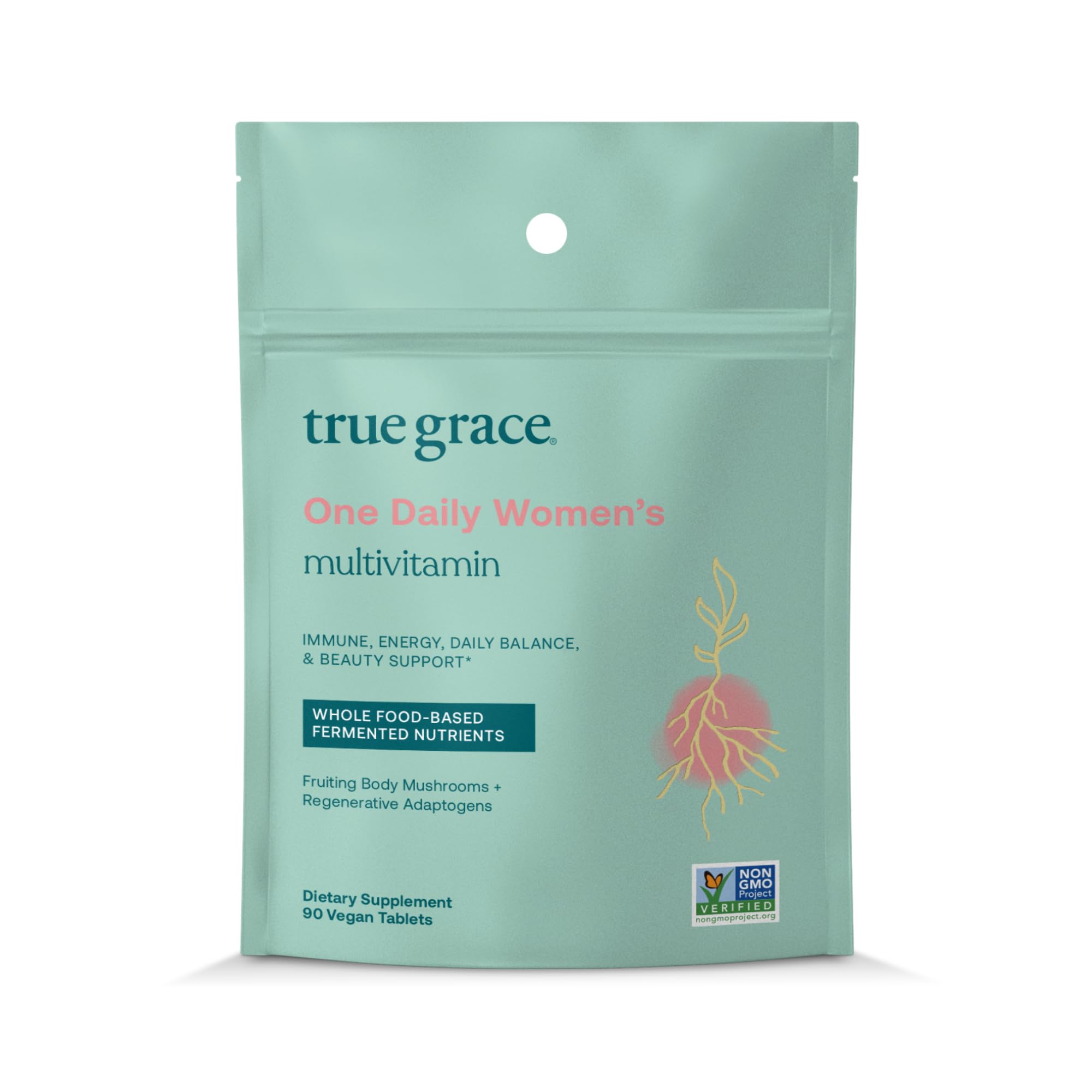 True Grace One Daily bottle with packaging for daily wellness.
