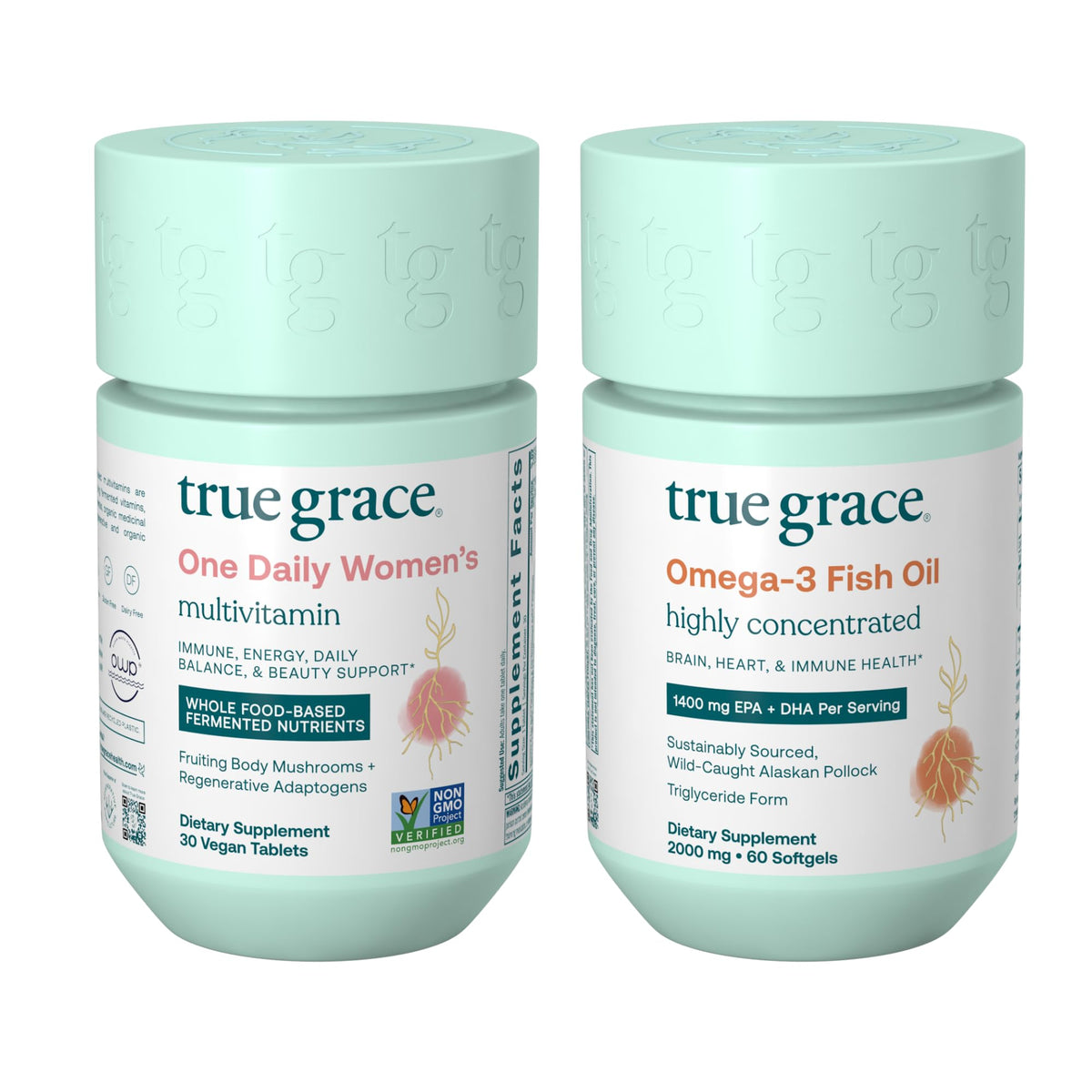 True Grace One Daily Multivitamin bottle for daily wellness