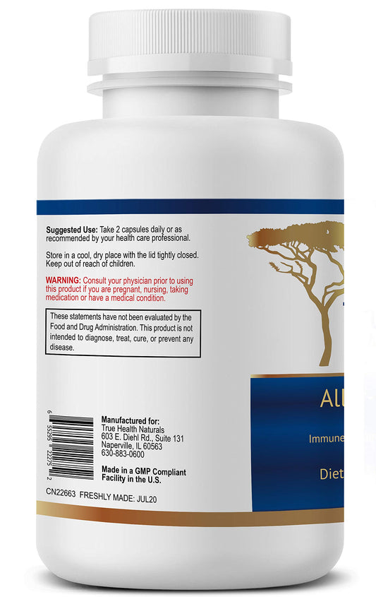 True Healing Naturals Aller-Mast capsules promise potential support for MCA responses