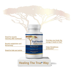 True Healing Naturals Mito Rescue daily routine setup promotes consistency