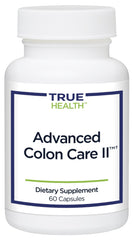 True Health Advanced Colon Care II bottle front for gentle daily bowel support
