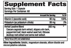 True Health Advanced Colon Care II ingredient scene showing six-herb blend for regularity