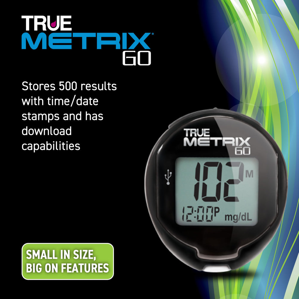 TRUE METRIX GO control solution bottle for accuracy checks