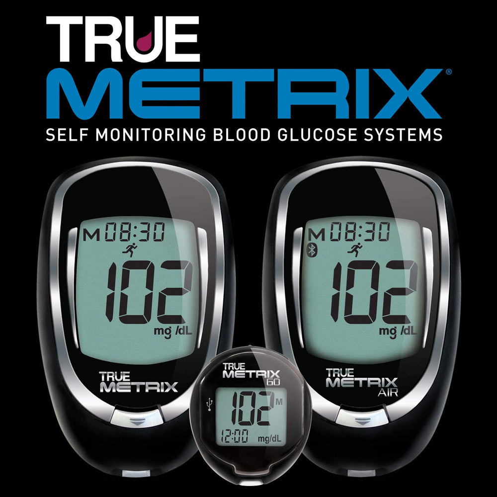 TRUE METRIX NFRS test strips labels ensure clear usage details.