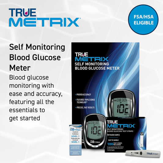 TRUE METRIX starter kit case protecting the meter and accessories