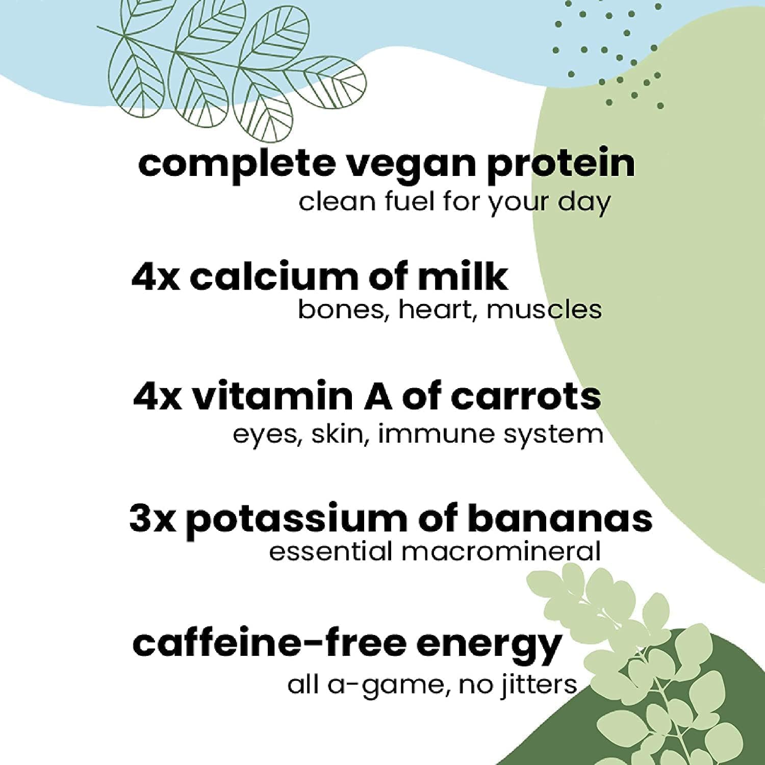 True Moringa powder in a smoothie bowl for an easy nutrient boost