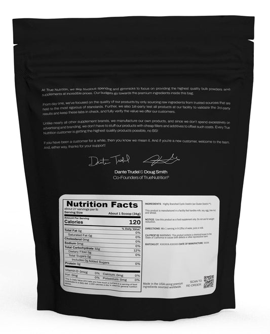 HBCD measuring scoop showing precise serving for consistent intra-workout fueling.