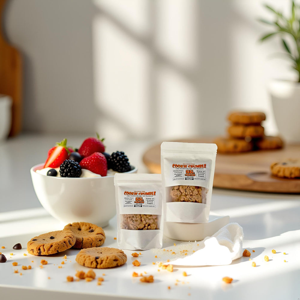 TRUE PATH high protein cookie diet-friendly snack suitable for keto and gluten-free diets