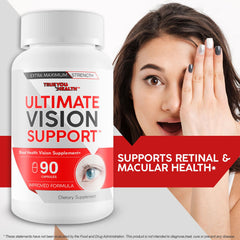 True You Health eye care packaging setup emphasizing quality manufacturing.