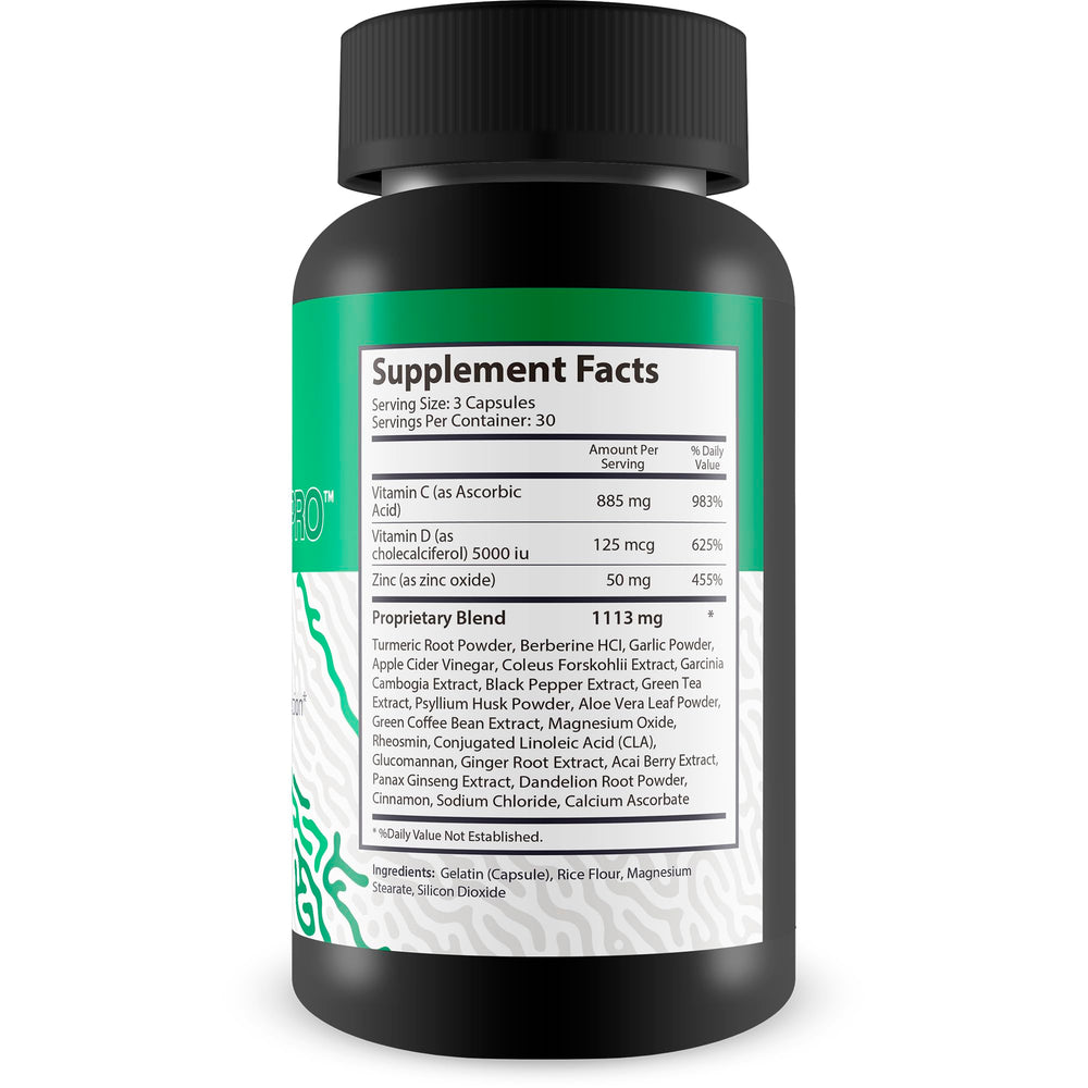 True You Health GI Revitalize Pro bottle pour demonstrates easy dosing for morning routines.