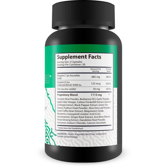 True You Health GI Revitalize Pro bottle pour demonstrates easy dosing for morning routines.