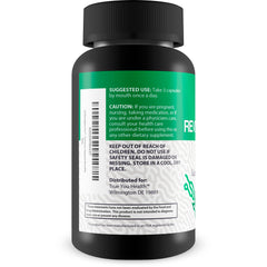 True You Health GI Revitalize Pro capsules closeup highlights gut-friendly fiber and vitamins.