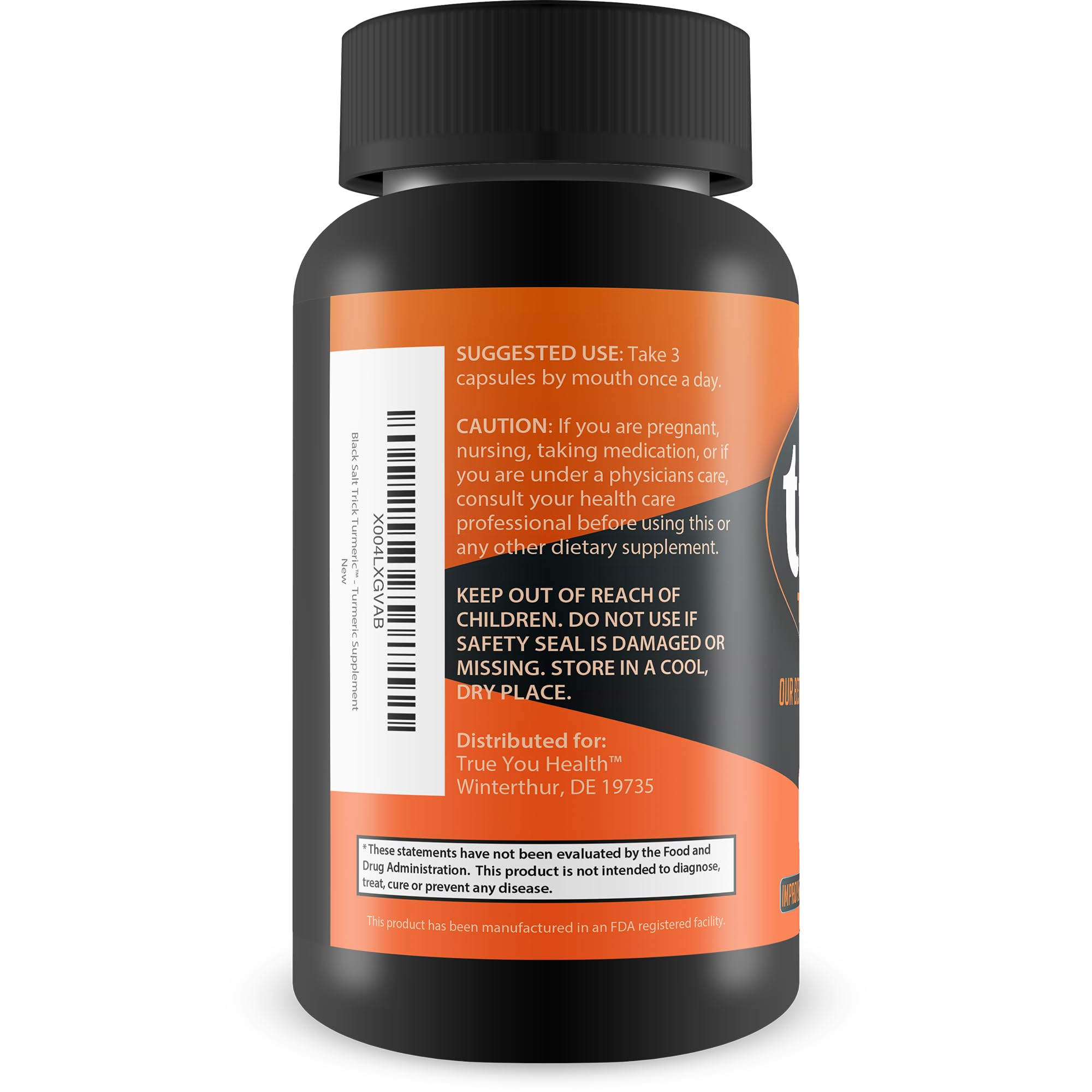Packaging hero image for True You Health Turmeric Trick Blue Salt for Men