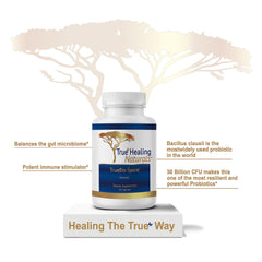 TrueBio-Spore immunity scene shows everyday use for immune-support friendly schedule.