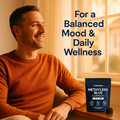 TRUEHEALTHIC Methylene Blue Gummies on-the-go pack for travel