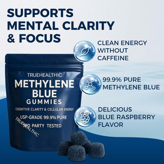 TRUEHEALTHIC vegan-friendly gummies highlight clean-label ingredients.
