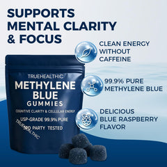 TRUEHEALTHIC vegan-friendly gummies highlight clean-label ingredients.