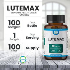 Heart health icon associated with TrueMed Lutemax for holistic wellness