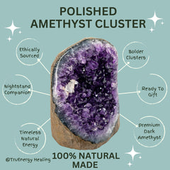 TruEnergy amethyst décor elevates spaces while inviting calm and focus.