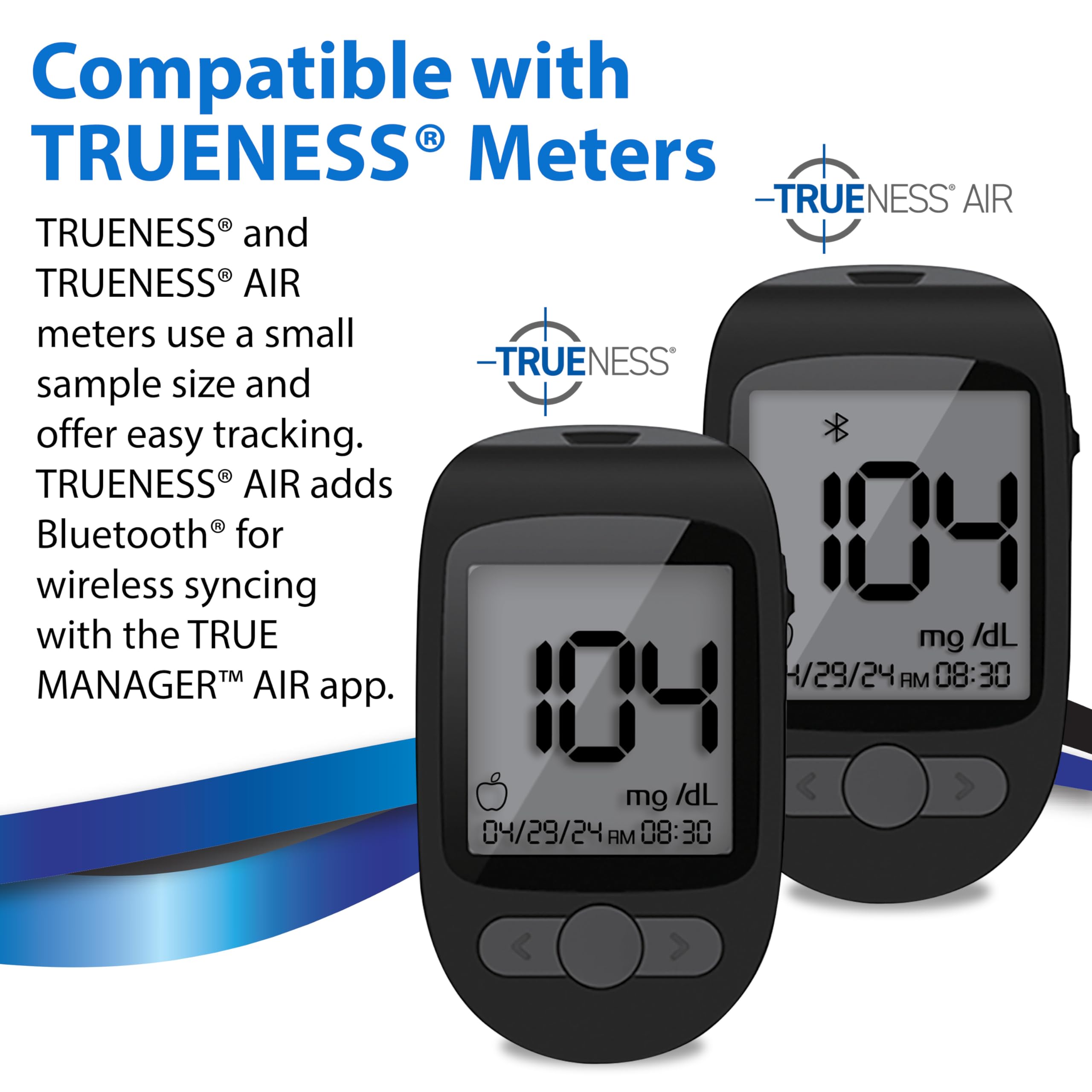 Fill-detection feature on TRUENESS test strips improving ease of use
