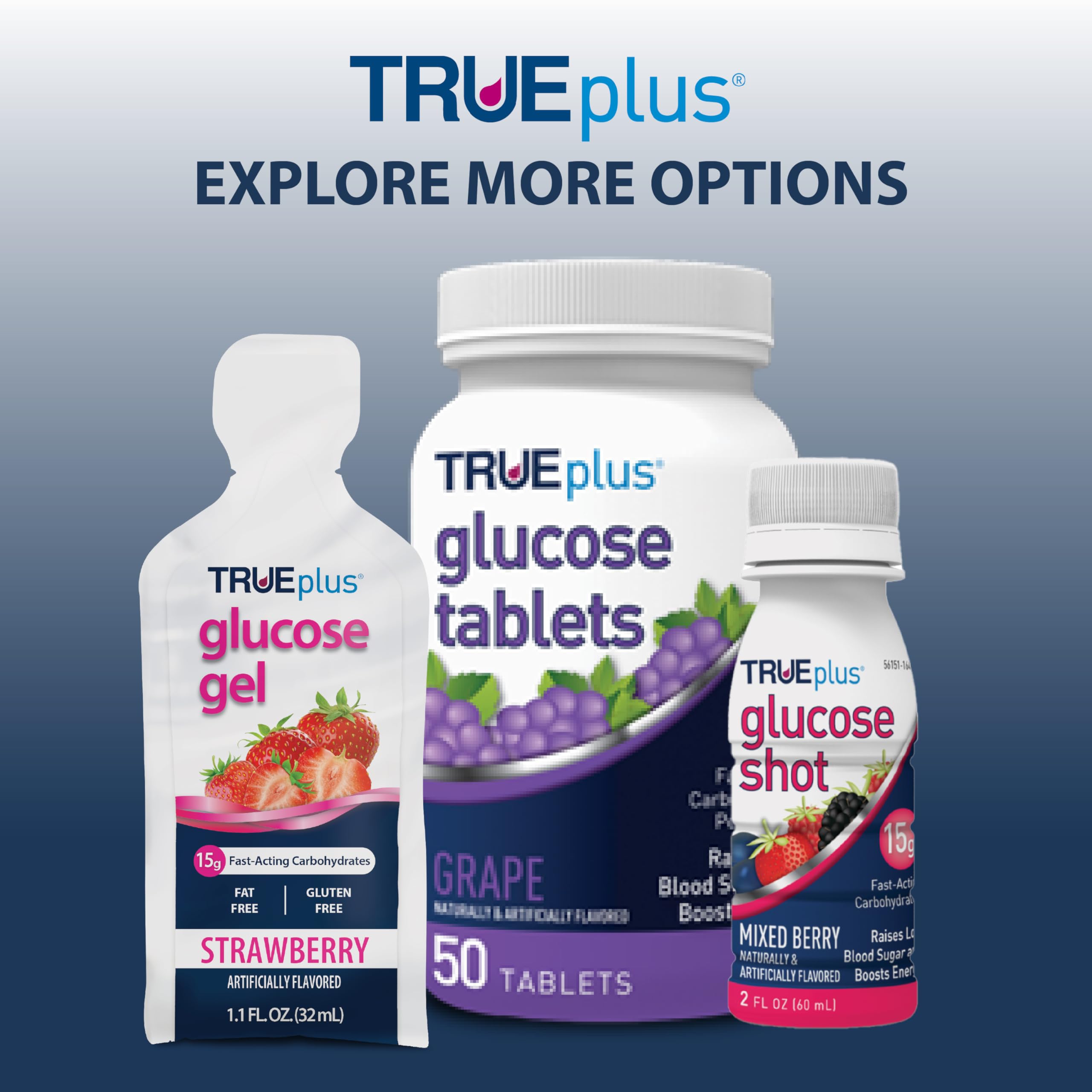 TRUEplus 12-pack box on shelf illustrates bulk option for families