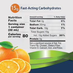 TRUEplus orange-flavored gel emphasizes flavorful, easy-to-swallow option during activity