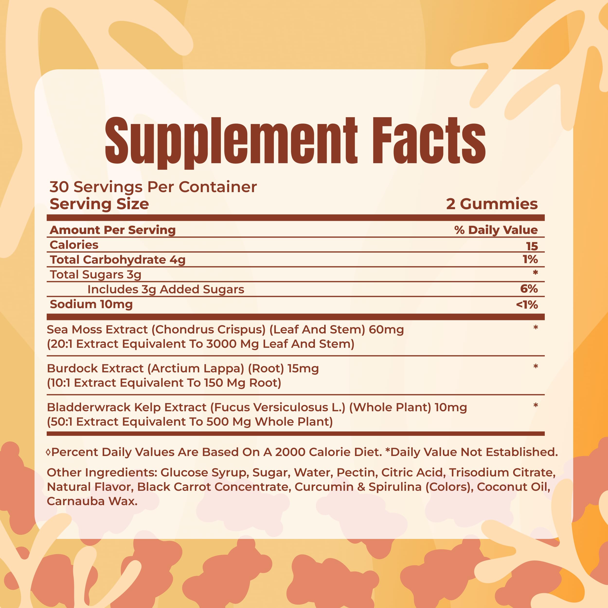Close-up of TrueSeaMoss gummies highlighting fruity flavor and chewable texture