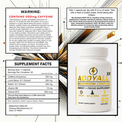 Morning routine setup with AddyAll XR for steady energy all day.