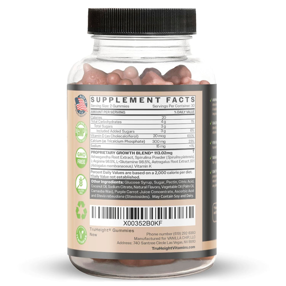 TruHeight Growth Gummies kids chewing shows palatable texture for routine supplementation.