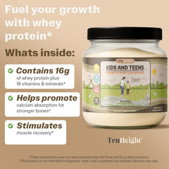Kids enjoy TruHeight shake after school as a healthy snack.