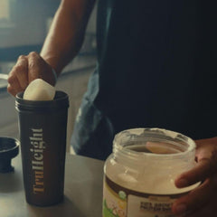 TruHeight whey protein blend delivers essential nutrients for growth.