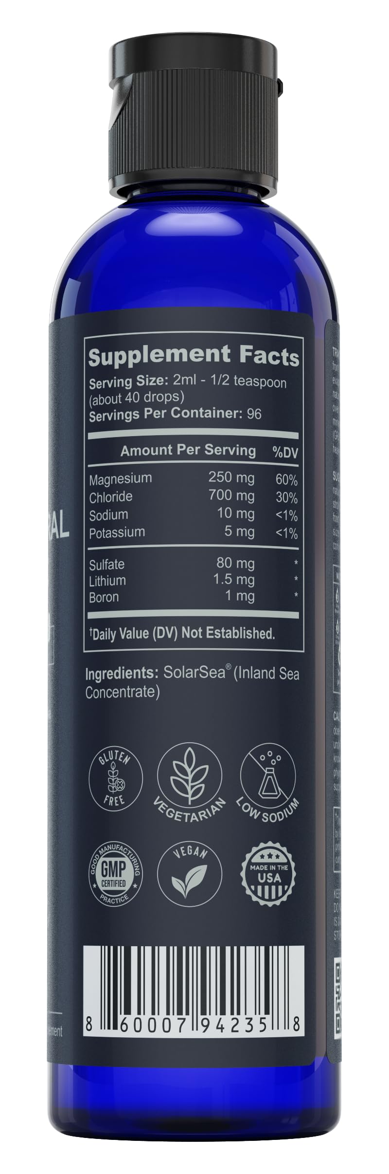 Glass of mineral-enhanced water illustrating electrolyte balance with TRULIFE NATURALS.