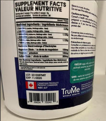 TruMe 2:1:1 ratio powder supports recovery during workouts.