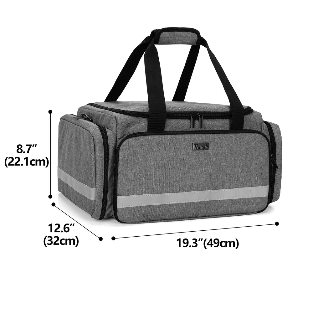 Reinforced handles and non slip bottom on the Trunab First Responder Bag
