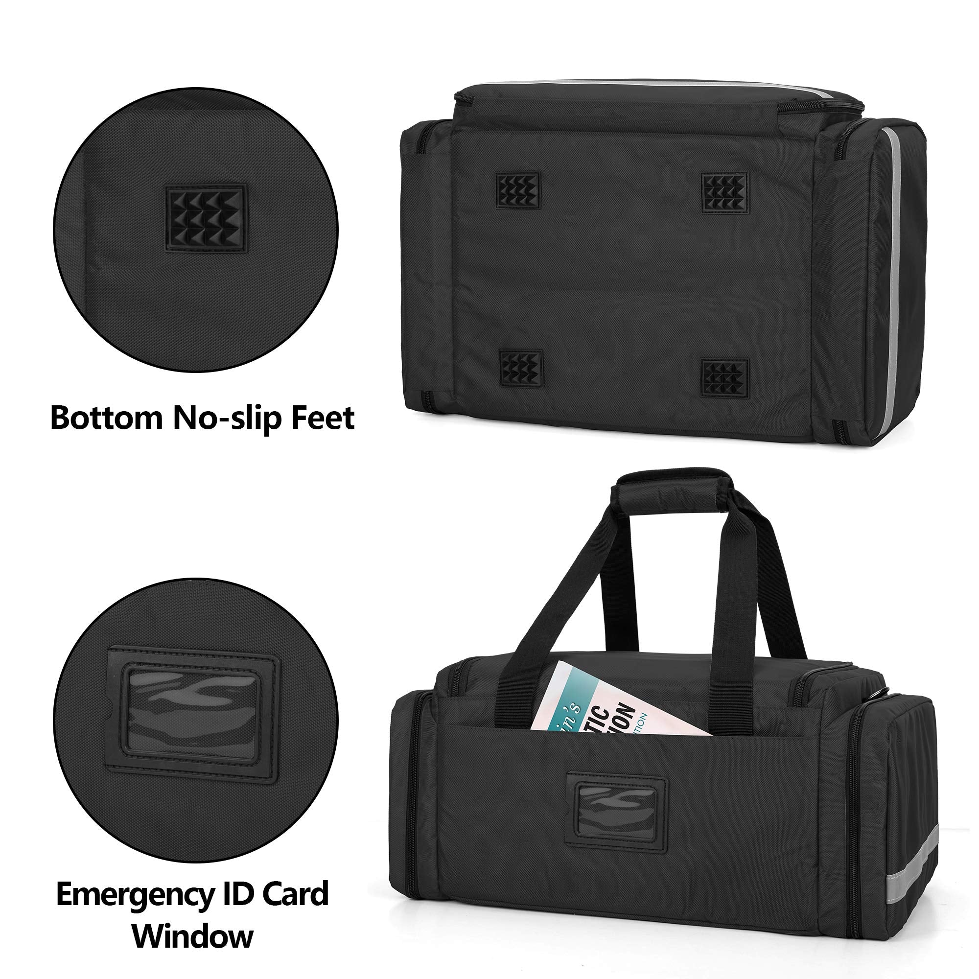 Trunab first responder bag top pockets keep essentials visible and reachable.