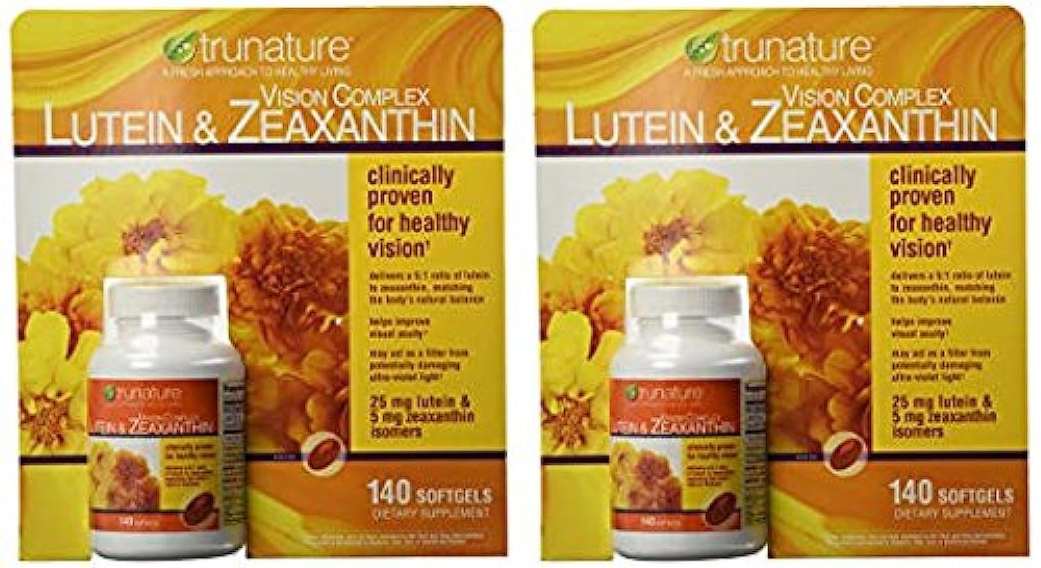 Trunature Vision Complex softgels for easy daily eye support.