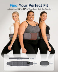 Trunsif portable back massager belt ready for on the go