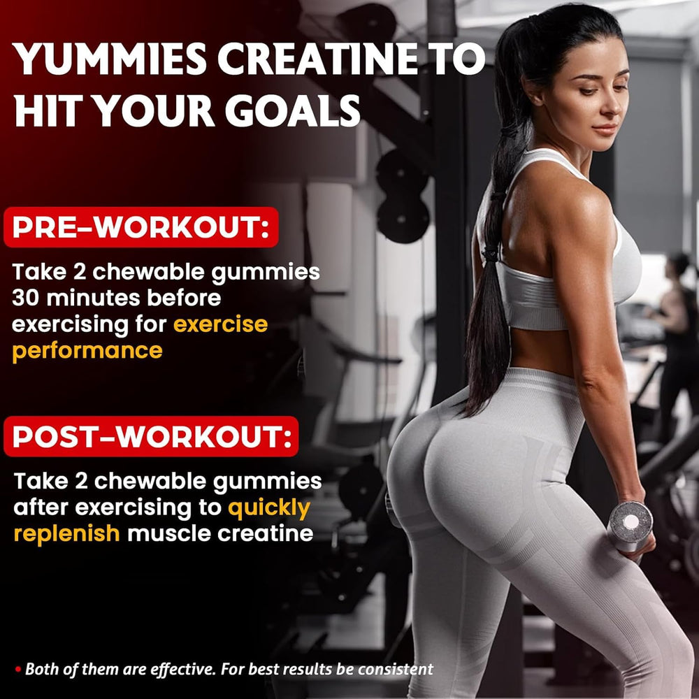Trupretty Creatine Monohydrate Gummies ingredients panel emphasizes purity