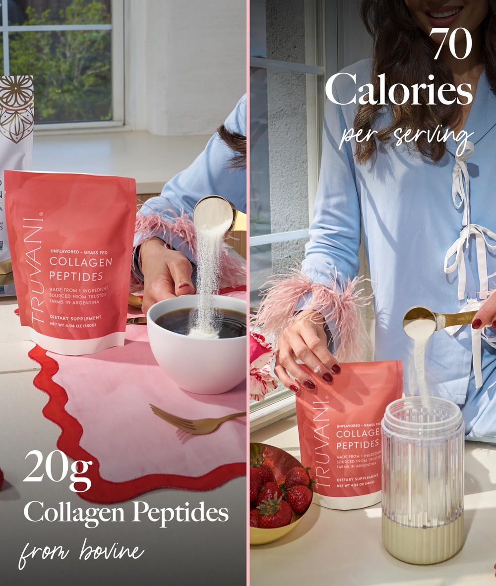 Truvani collagen dairy free gluten free attributes support inclusive diets.