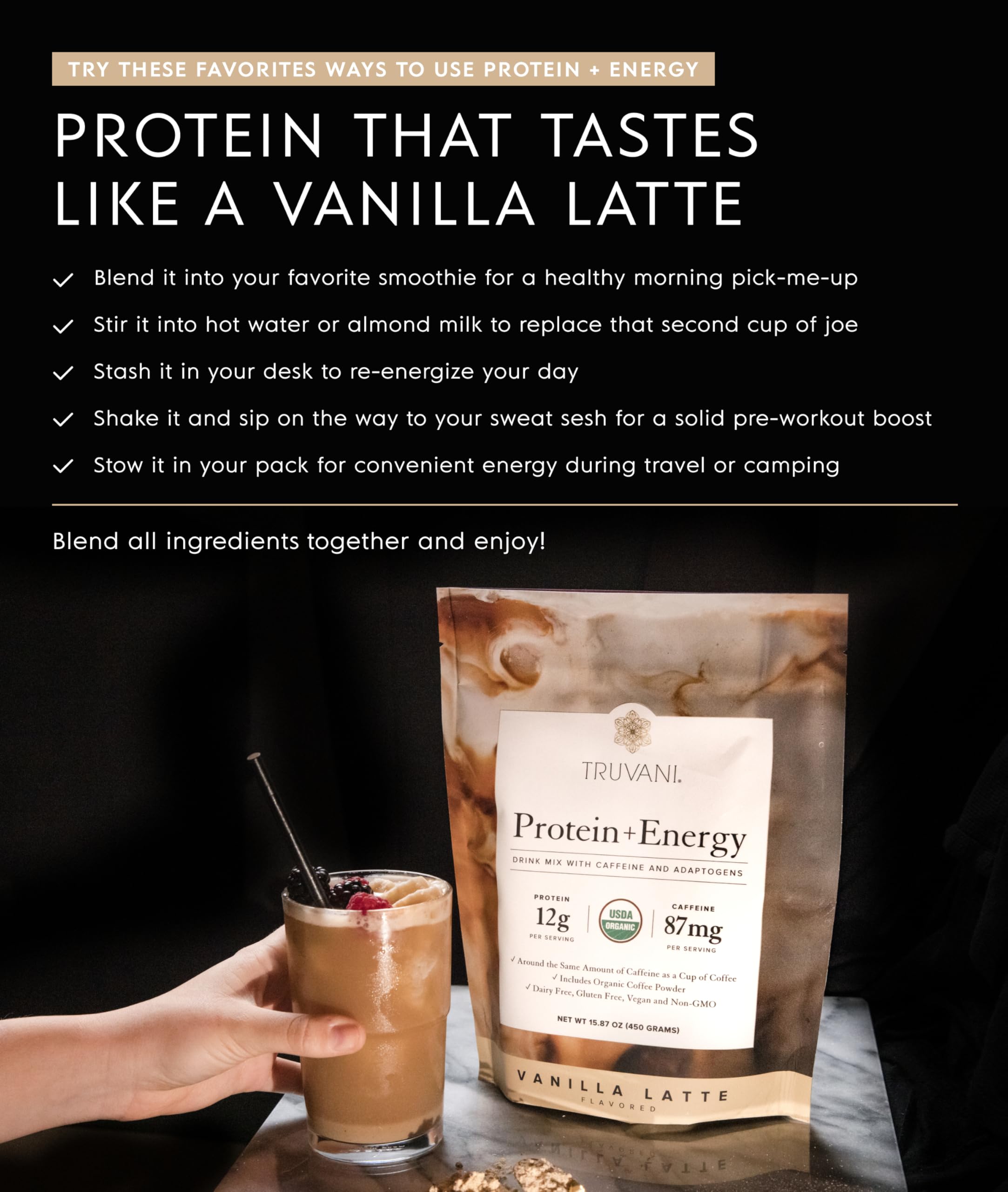 On-the-go packaging concept for workouts or desk breaks.