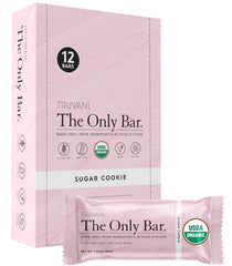 Truvani Sugar Cookie Bar pack ready for quick, delicious snacking.