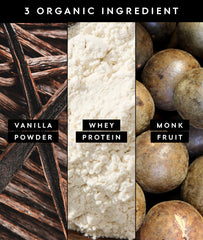 Truvani organic ingredient close-up highlights real, simple components.