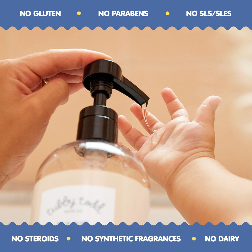 Tubby Todd hypoallergenic baby bubble bath for sensitive skin