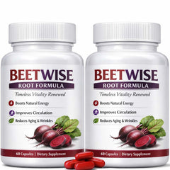Tufonra Beetwise Root Formula bottle front, ideal for daily beetroot supplementation.