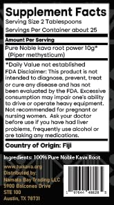 TUI KAVA farm field image underscores responsible sourcing from one plantation.