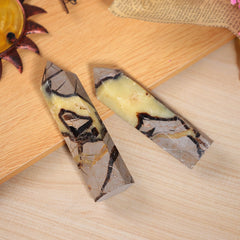 TUMBEELLUWA wand surface-pattern highlights natural artistry for mindful rituals